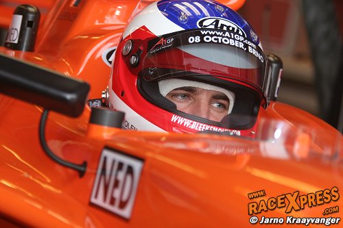 Jeroen Bleekemolen heeft het naar zijn zin op Zandvoort